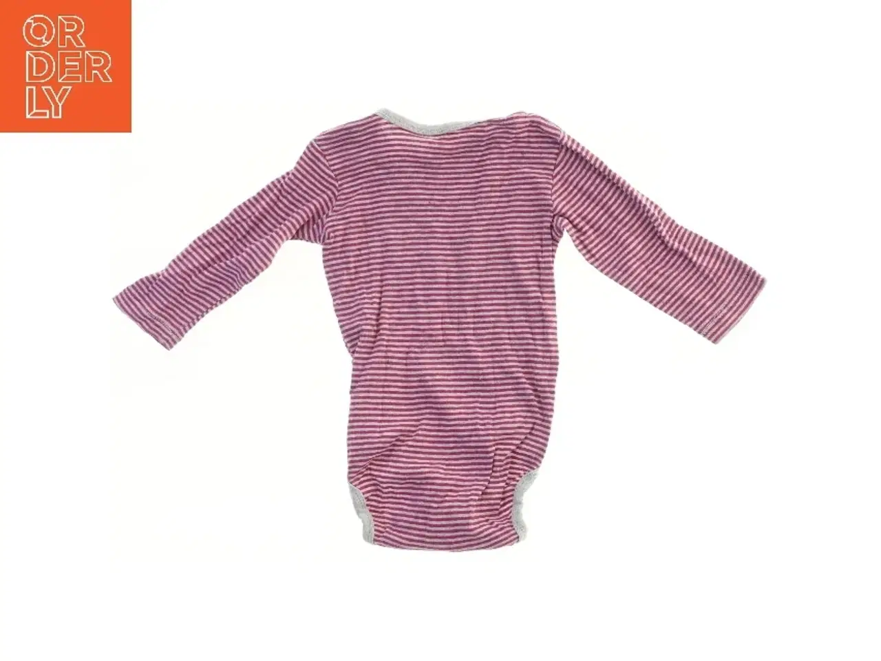 Billede 2 - Langærmet bodystocking med striber fra H&M (str. 74)