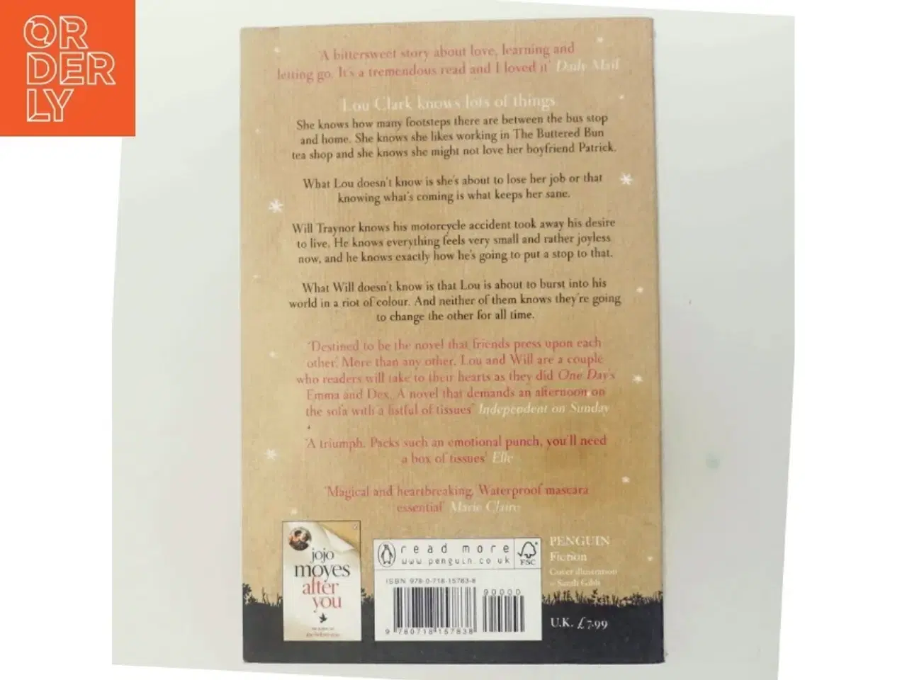 Billede 3 - Me Before You by Jojo Moyes af Jojo Moyes (Bog)