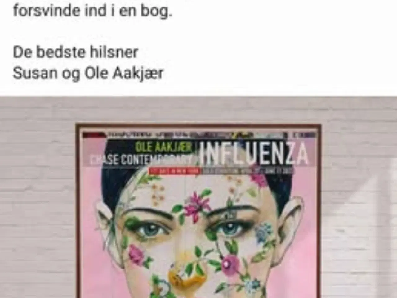 Billede 2 - Ole Aakjær plakat.