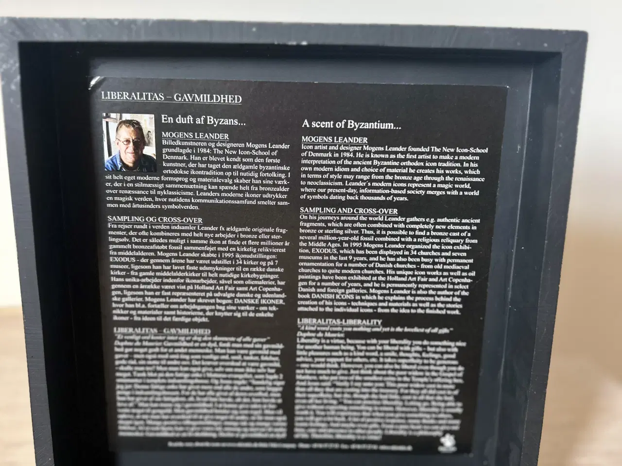 Billede 1 - Mogens Leander ikon Gavmilhed 