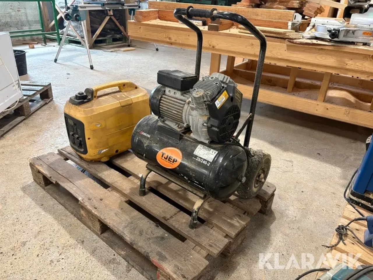 Billede 2 - Generator og kompressor
