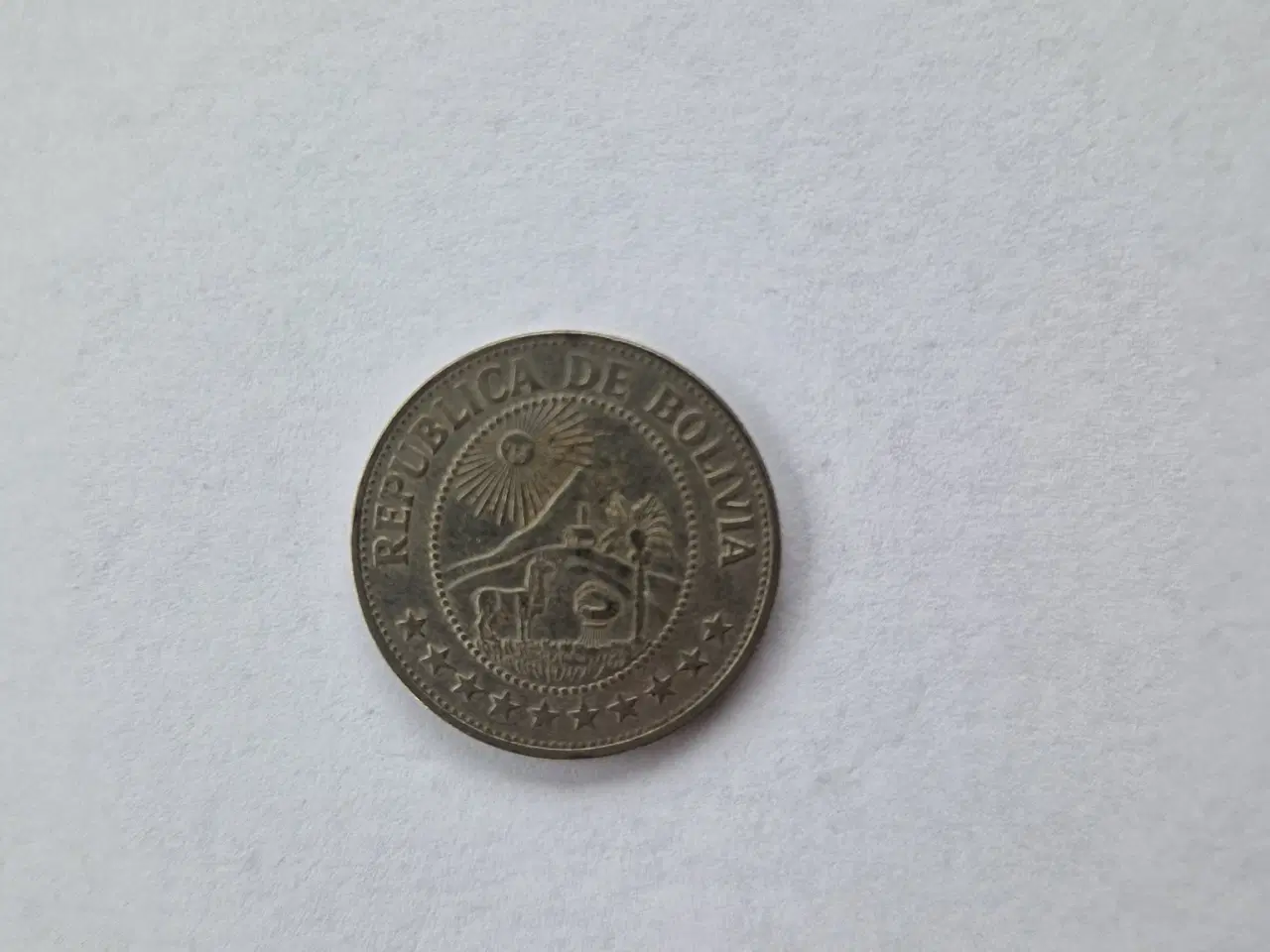 Billede 2 - 1 Peso Bolivia 1969