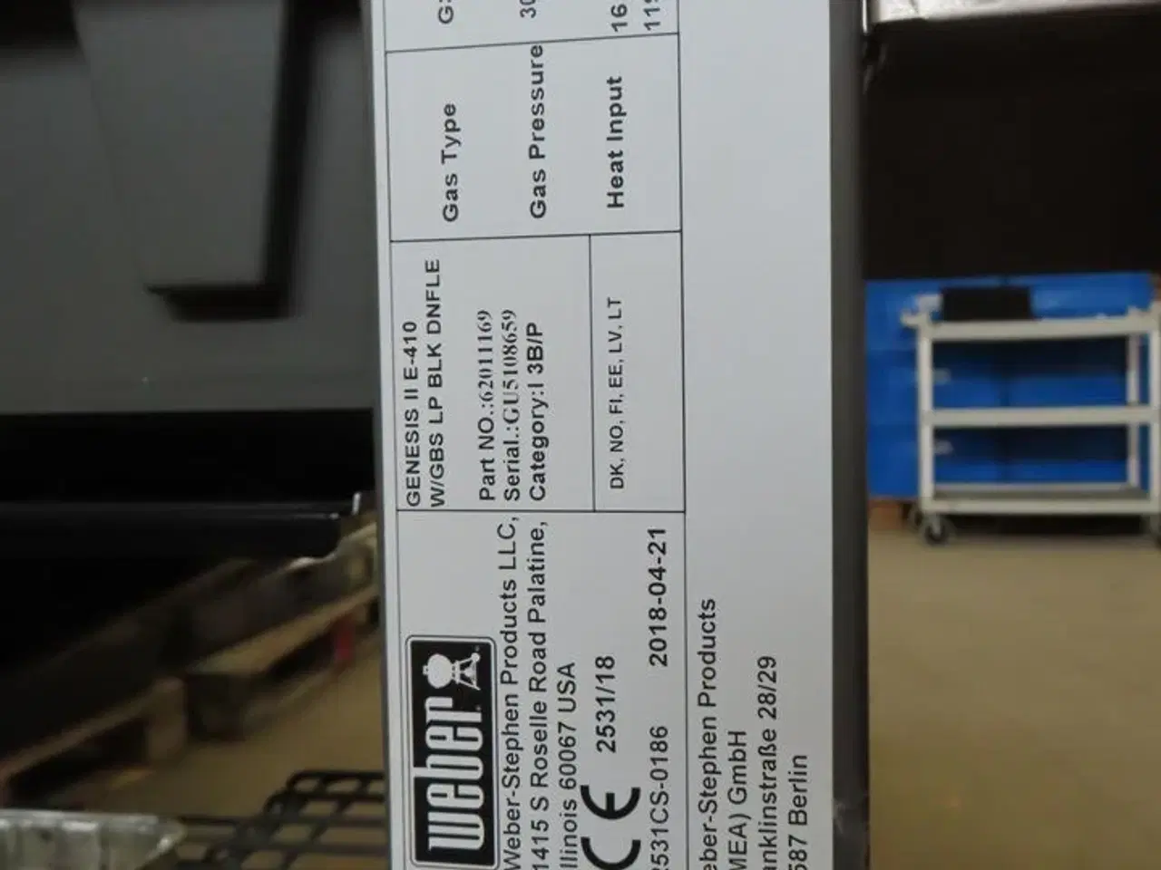Billede 14 - Gasgrill WEBER