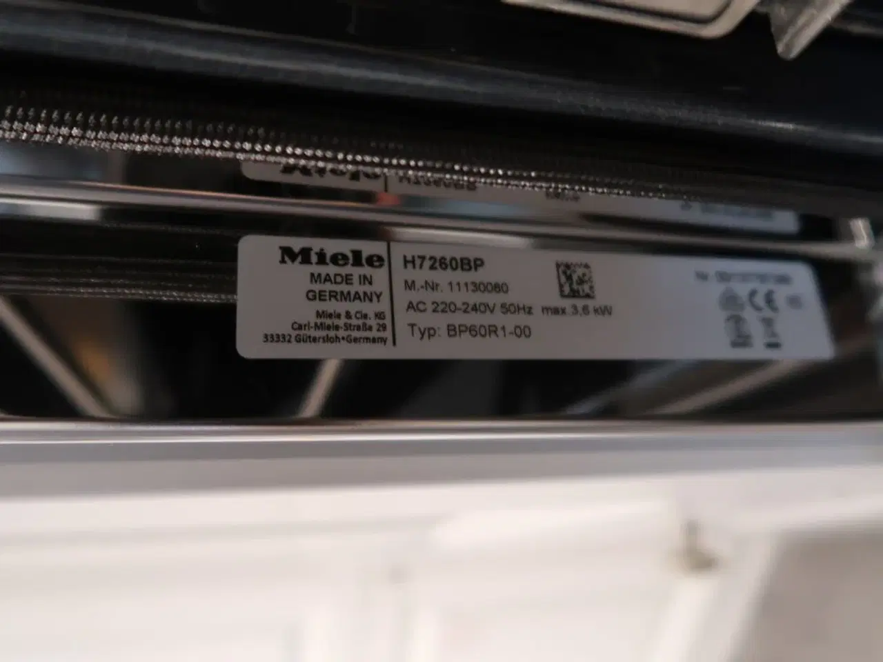 Billede 3 - Ovn MIELE H7260BP
