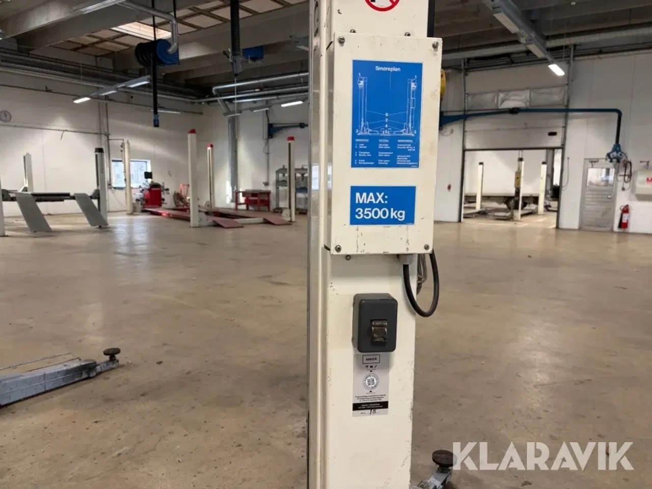 Billede 3 - 2-søjlet autolift Intertech HH 236