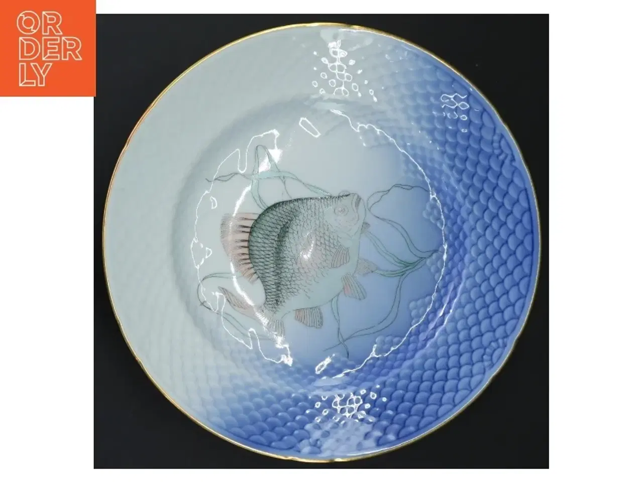 Billede 2 - Sæt med seks fiske tallerkener fra B&G (str. 6 styk. ø. 22 cm)