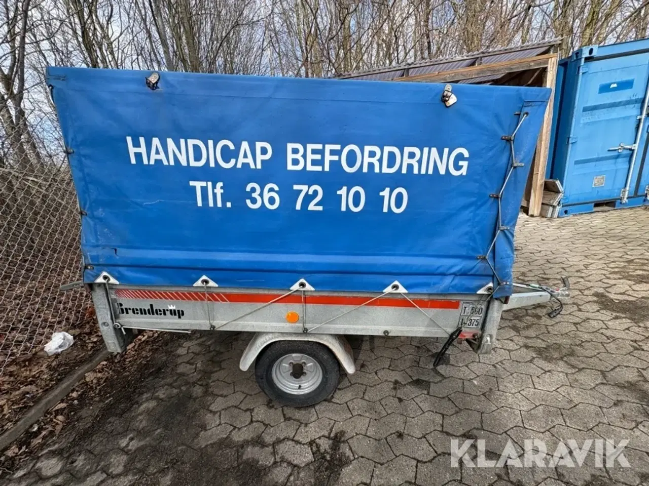Billede 6 - Lukket trailer Brenderup Handy 57 A