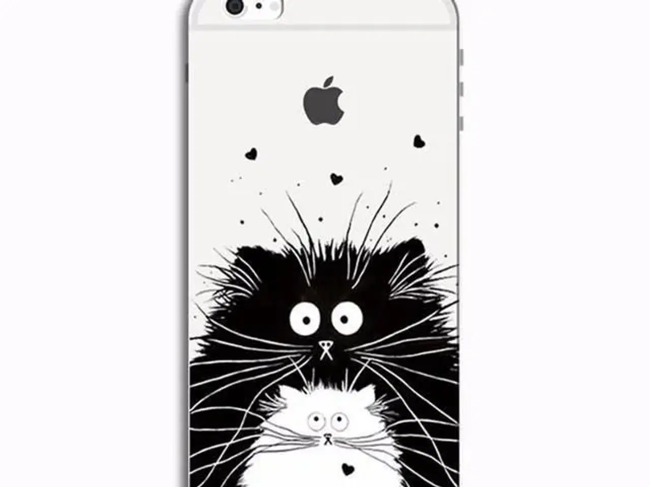 Billede 2 - Silikone cover med kat alle iPhone 