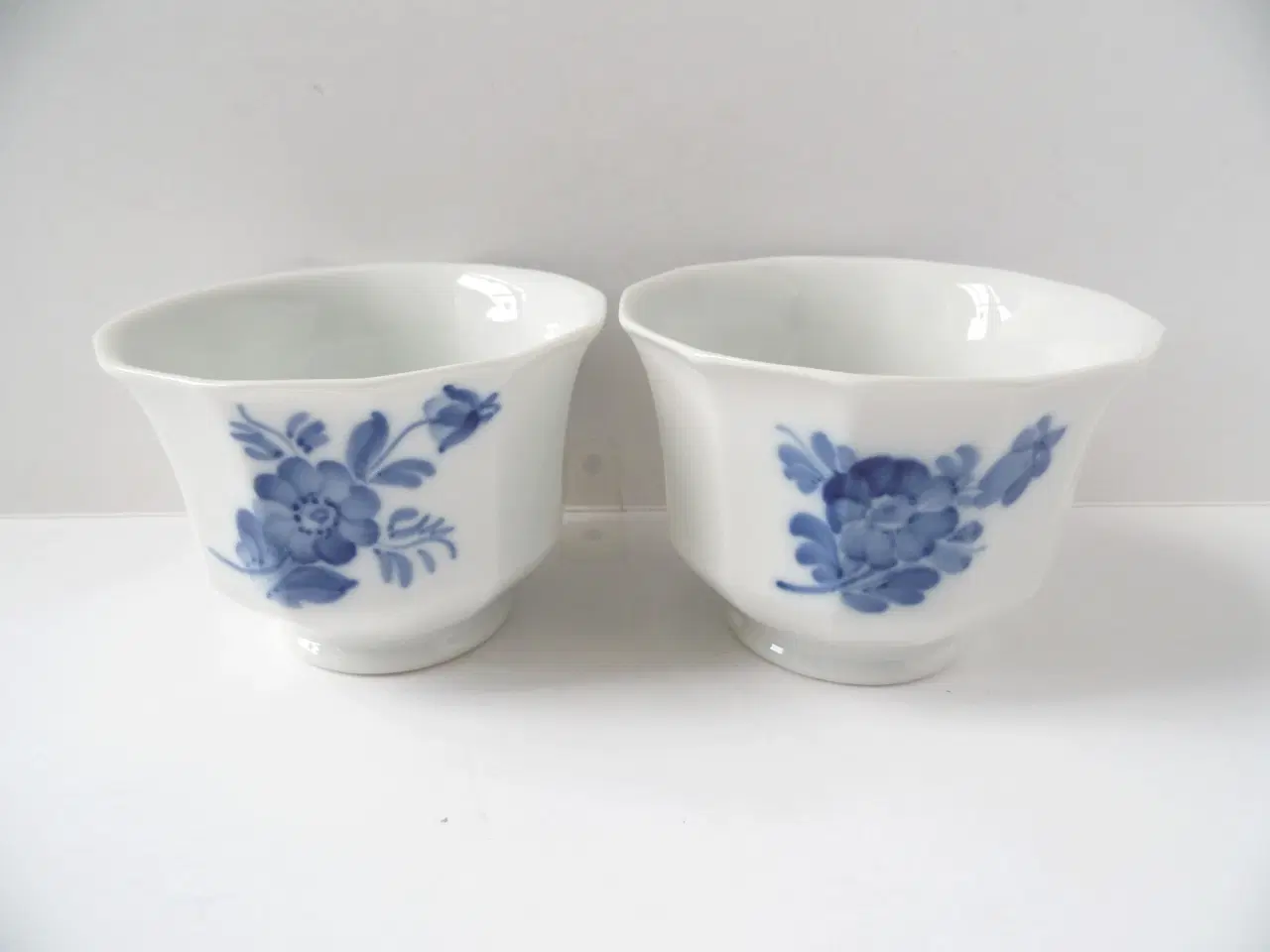 Billede 2 - Royal Copenhagen Blå Blomst kantet skjulere