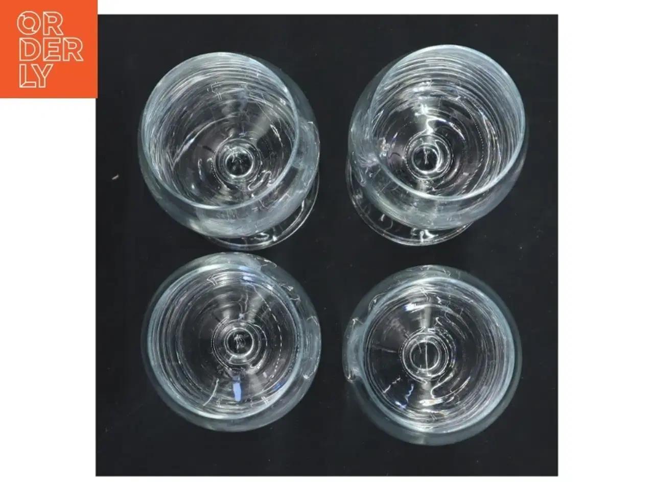 Billede 3 - Sæt med 4 champagneglas (str. 20 cm)