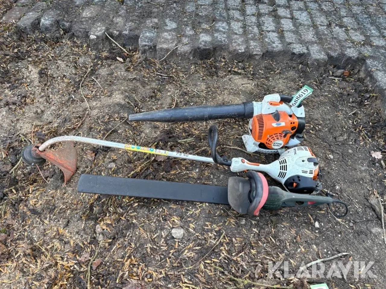 Billede 1 - Løvblæser, hækkeklipper og græstrimmer STIHL,metabo