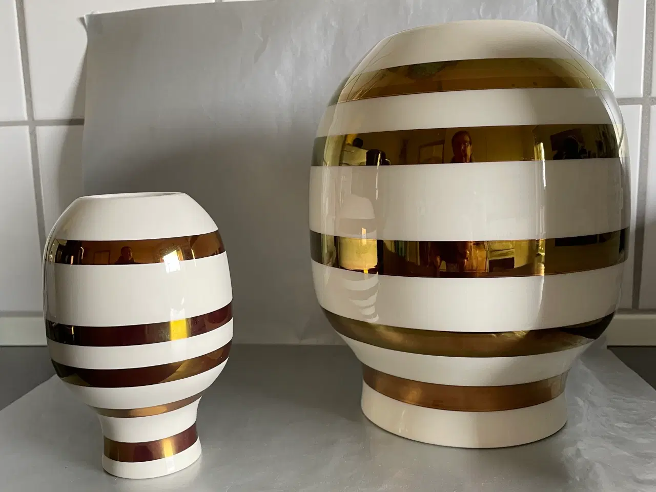 Billede 2 - Kähler stor jubilæumsvase Omaggio. Samlet 1.000   