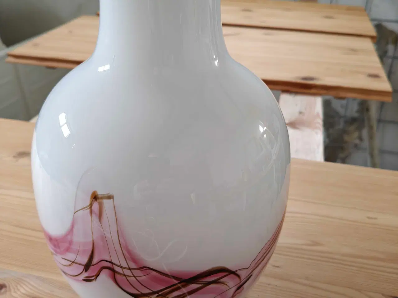 Billede 1 - Holmegaard Glasværk bordlampe