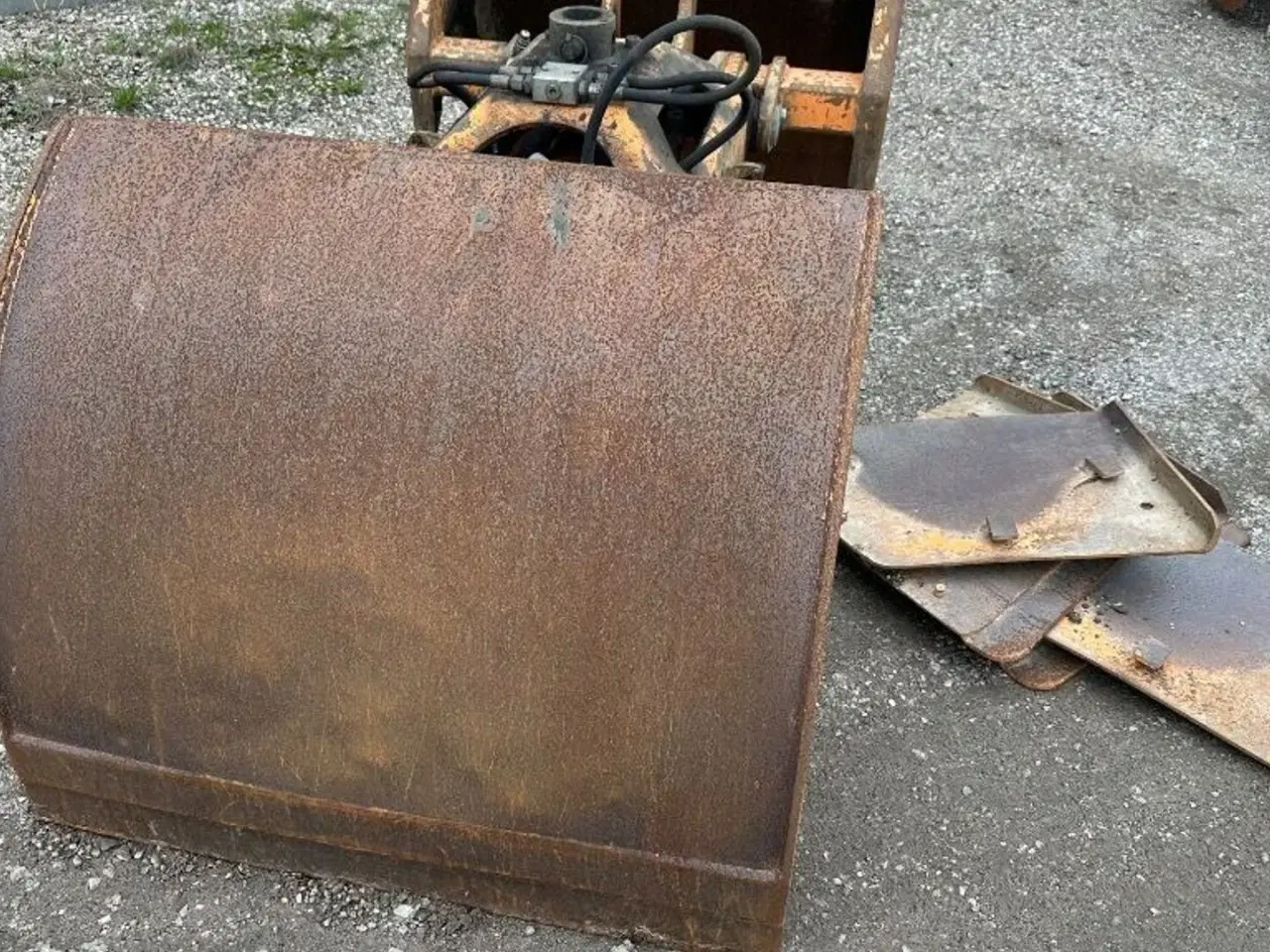 Billede 3 - Skovl med sideplader 