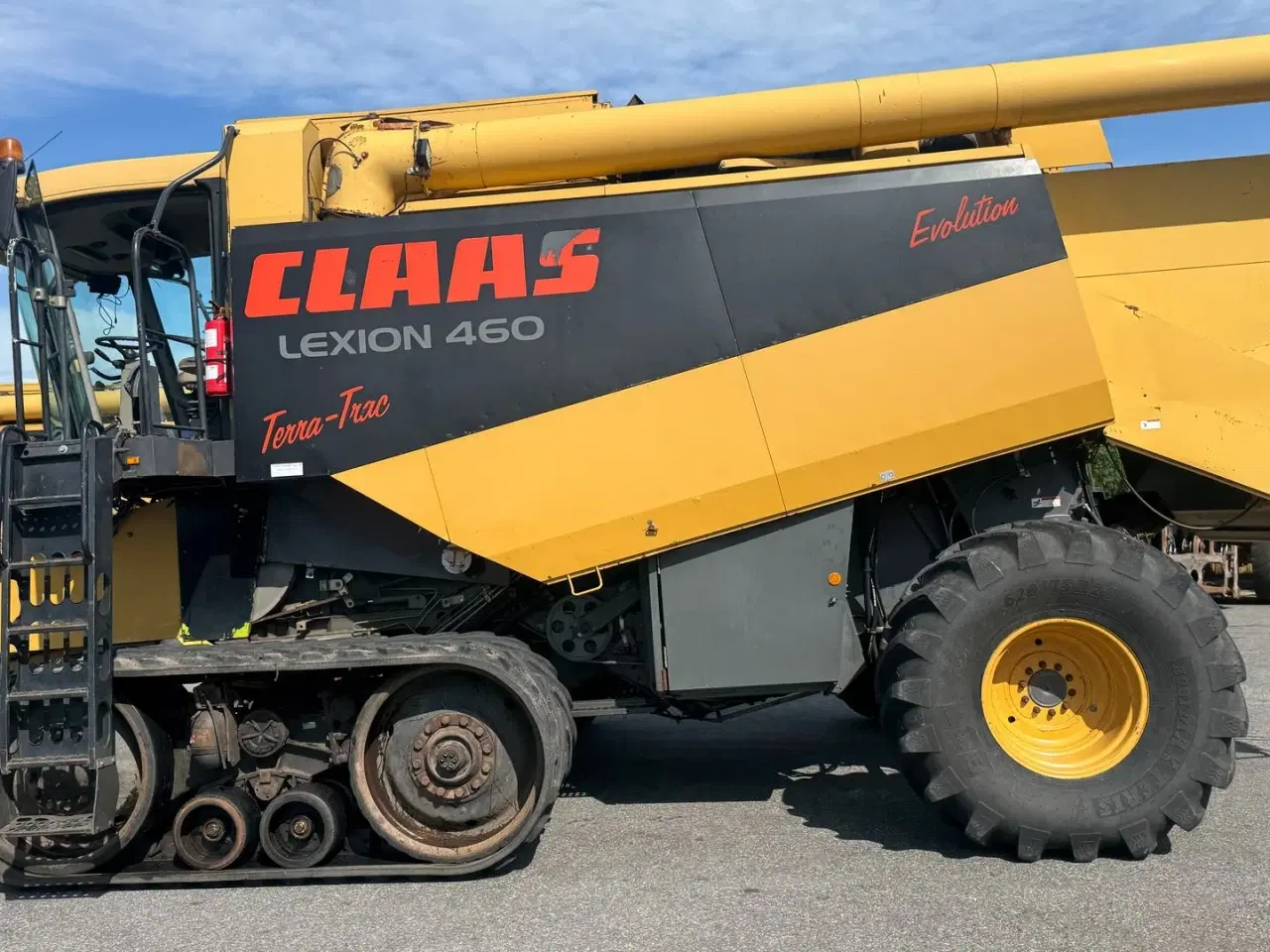 Billede 4 - CLAAS Lexion 460 EVOLUTION MED BÆLTER, 4WD OG V900 SKÆREBORD!