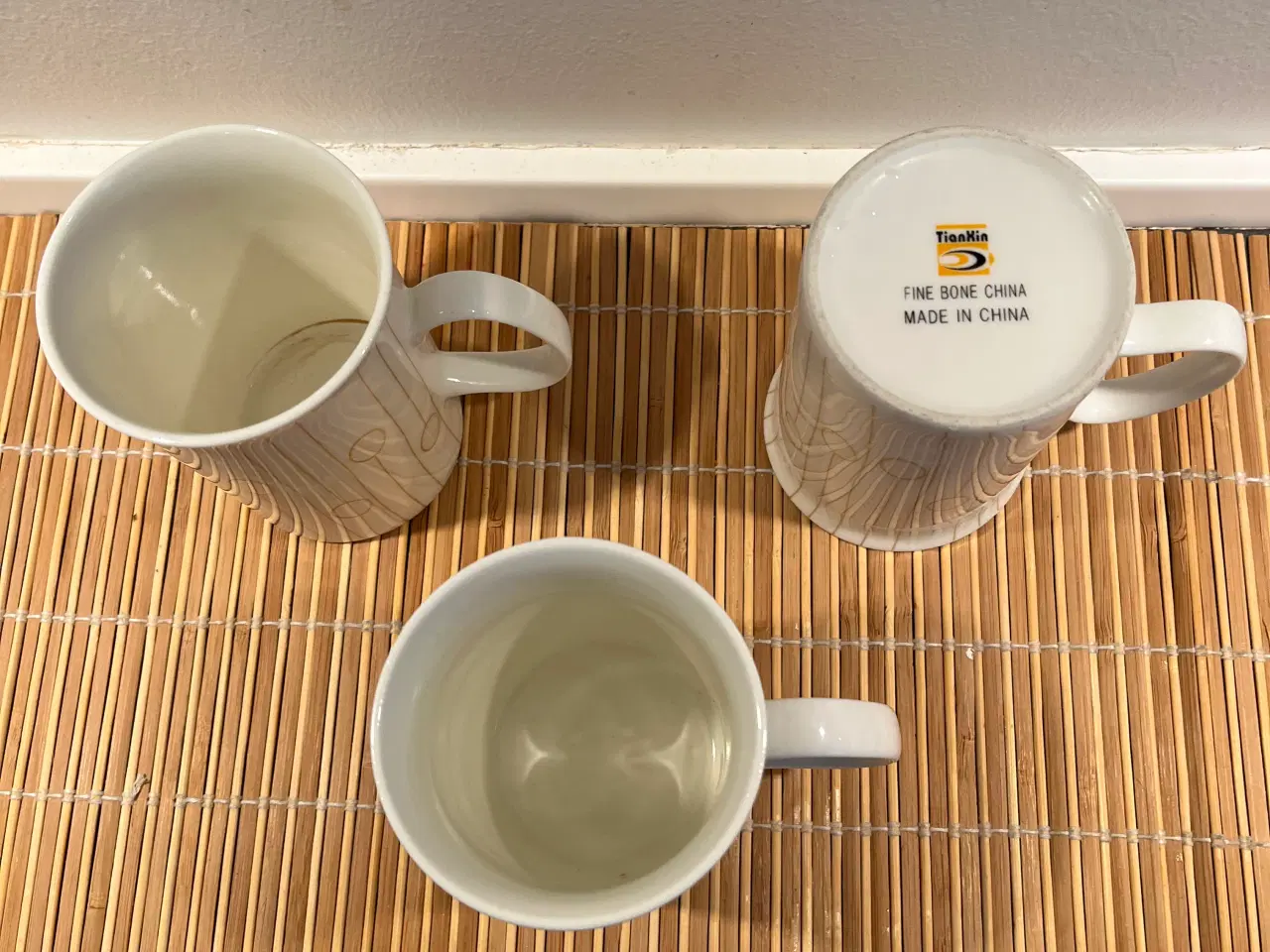 Billede 4 - 3 flotte TianXin krus - Fine Bone China