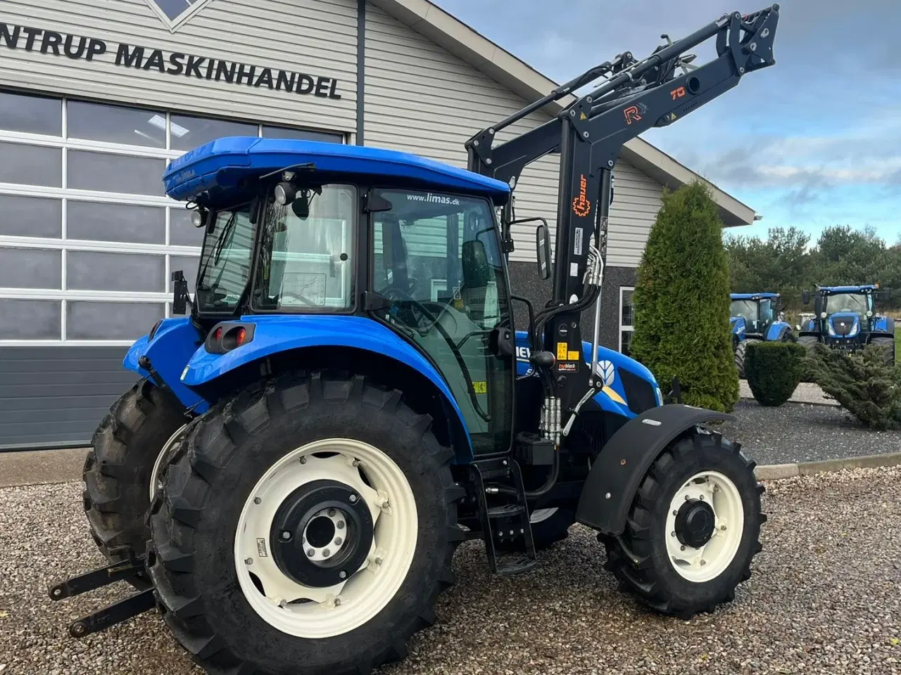 Billede 11 - New Holland TD5.75 Med frontlæsser med parallelføring, 3die funktion, euro-skifte