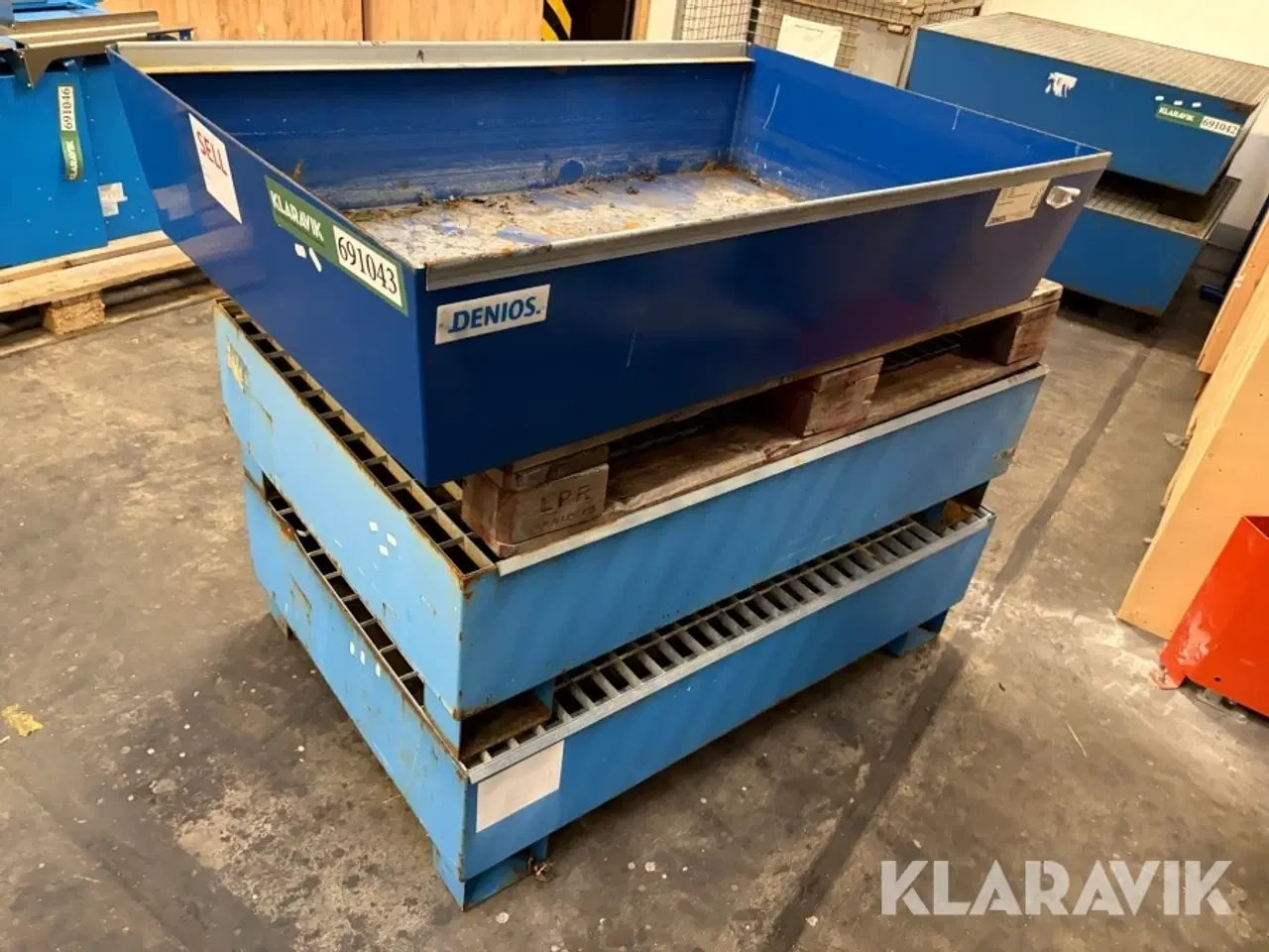 Billede 8 - Miljøkar Denios + ICM 3 styk