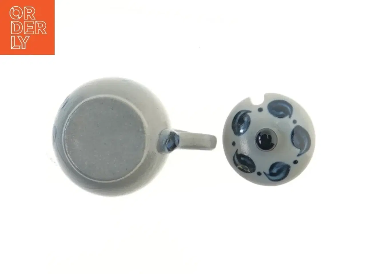 Billede 4 - Dekorativ krukke med låg (str. Ø 6 cm længde 7 cm)