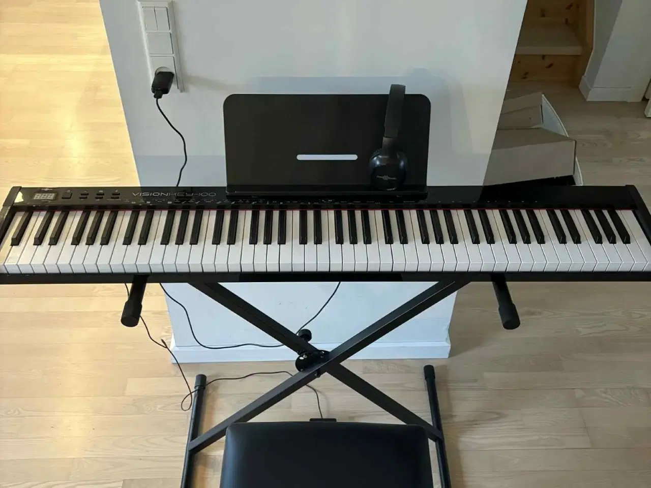 Billede 2 - VISIONKEY-100 Digital Keyboard Piano med Bluetooth