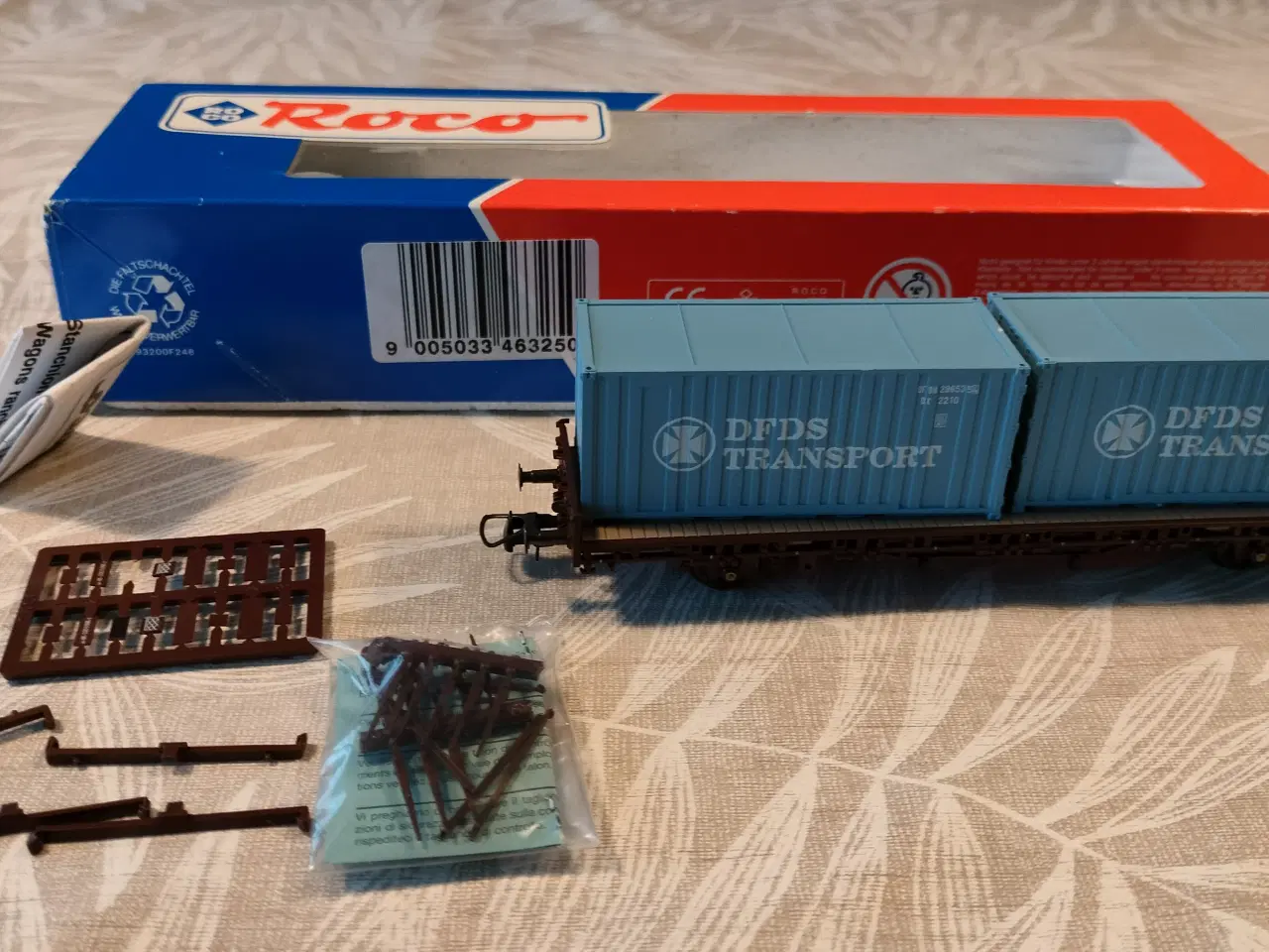 Billede 1 - Roco DSB DFDS Container vogn 46325, NY
