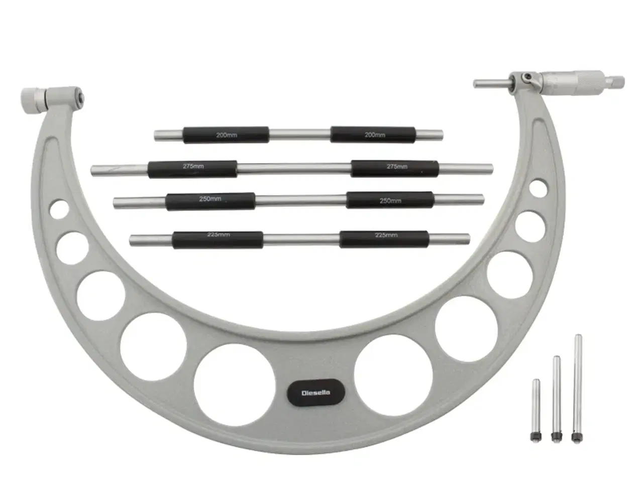 Billede 1 - Mikrometerskrue 200-300 mm med udskiftelige indsatser