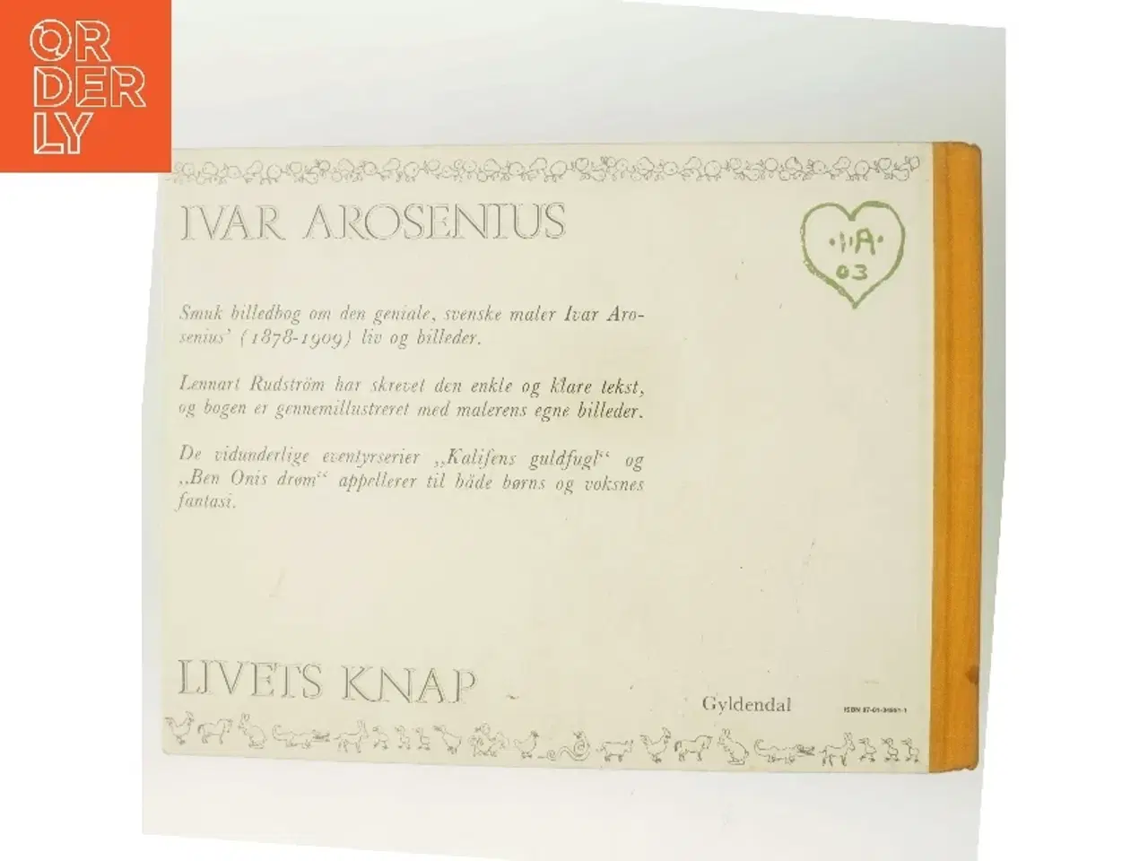 Billede 3 - Livets knap af Ivar Arosenius (Bog)