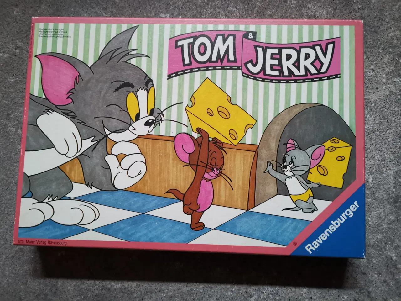 Billede 1 - Tom & Jerry Brætspil Tom og Jerry Brætspil