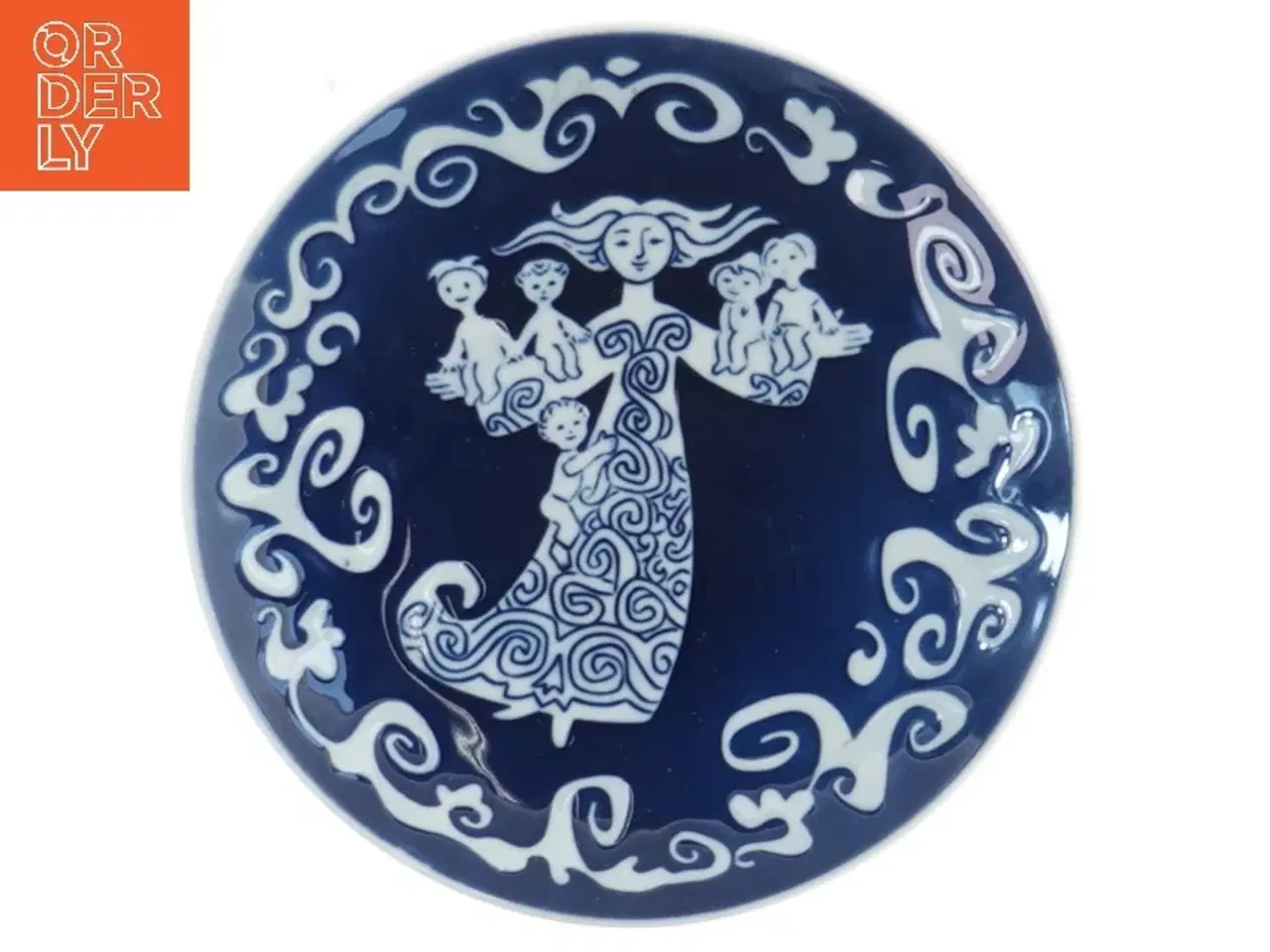 Billede 1 - Royal Copenhagen Mors Dag tallerken fra Royal Copenhagen (str. Ø 15 cm)