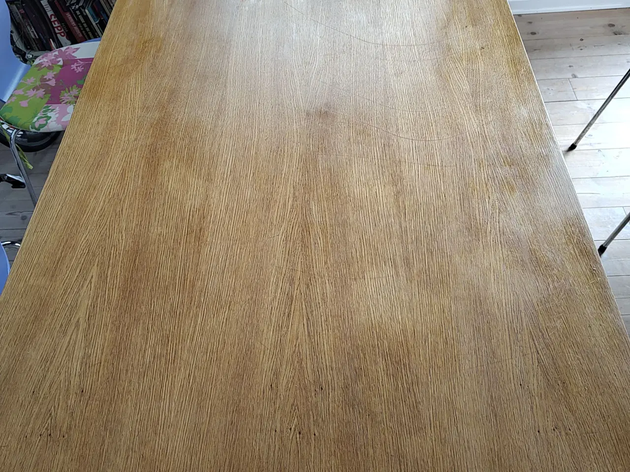 Billede 3 - Spisebord, egetræ, 100x220 cm