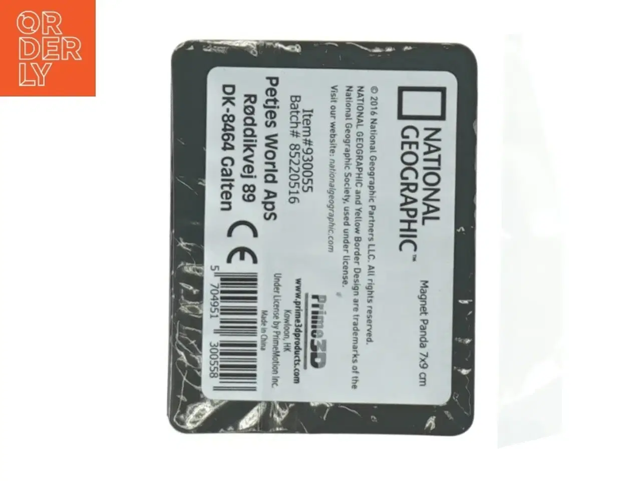 Billede 2 - National Geographic Pandamagnet (str. 7x9 cm) fra National Geographic