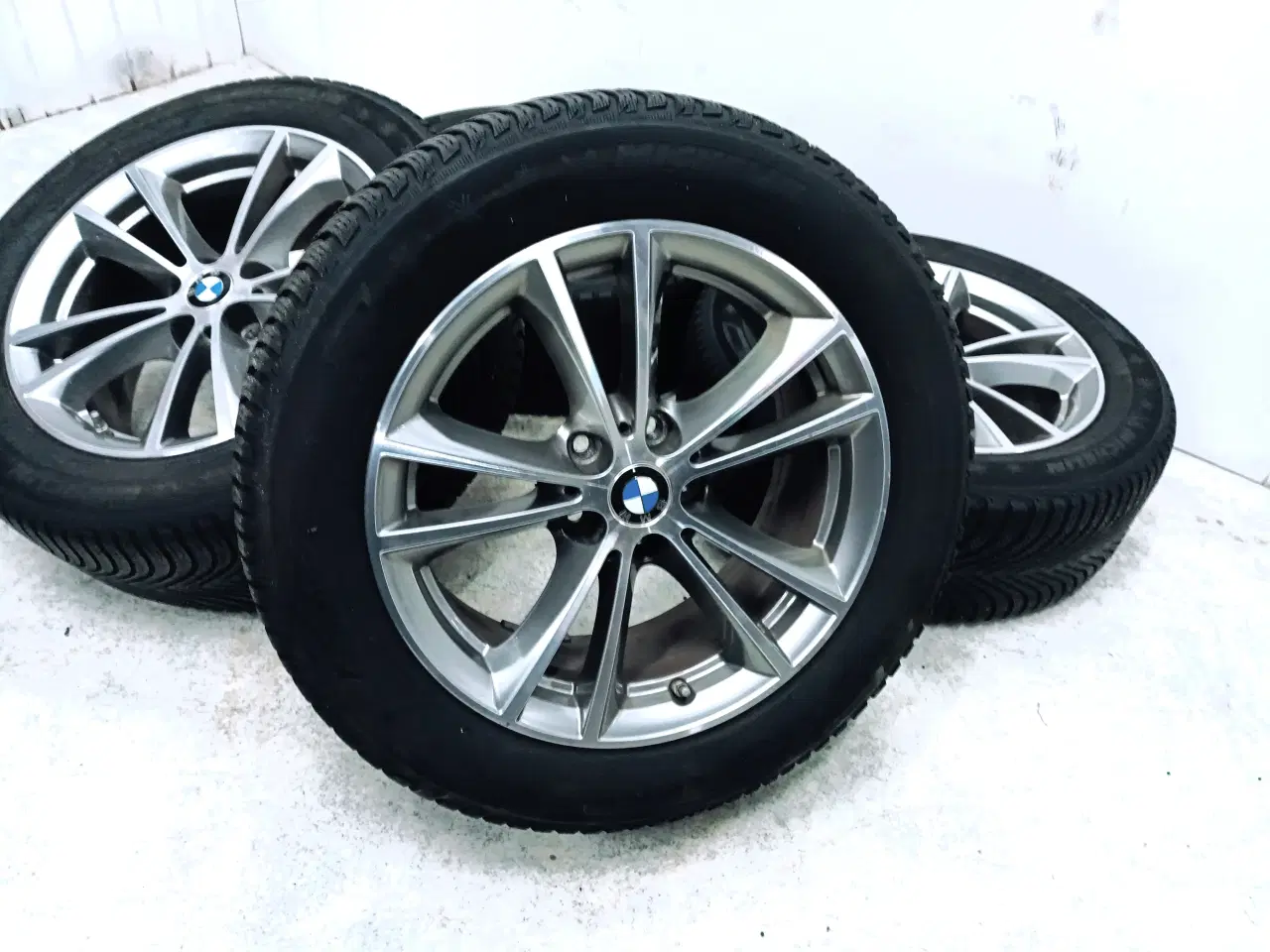 Billede 6 - 5x112 17" ET27 nav 66,6ø BMW vintersæt inkl.TPMS