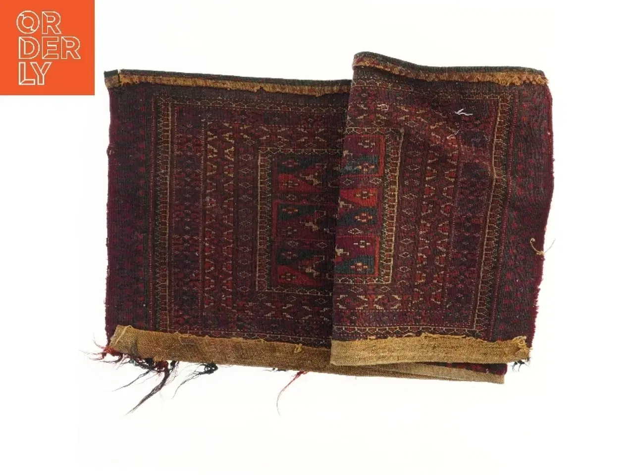 Billede 2 - Orientalsk vævet tæppe (str. 98x36 cm)