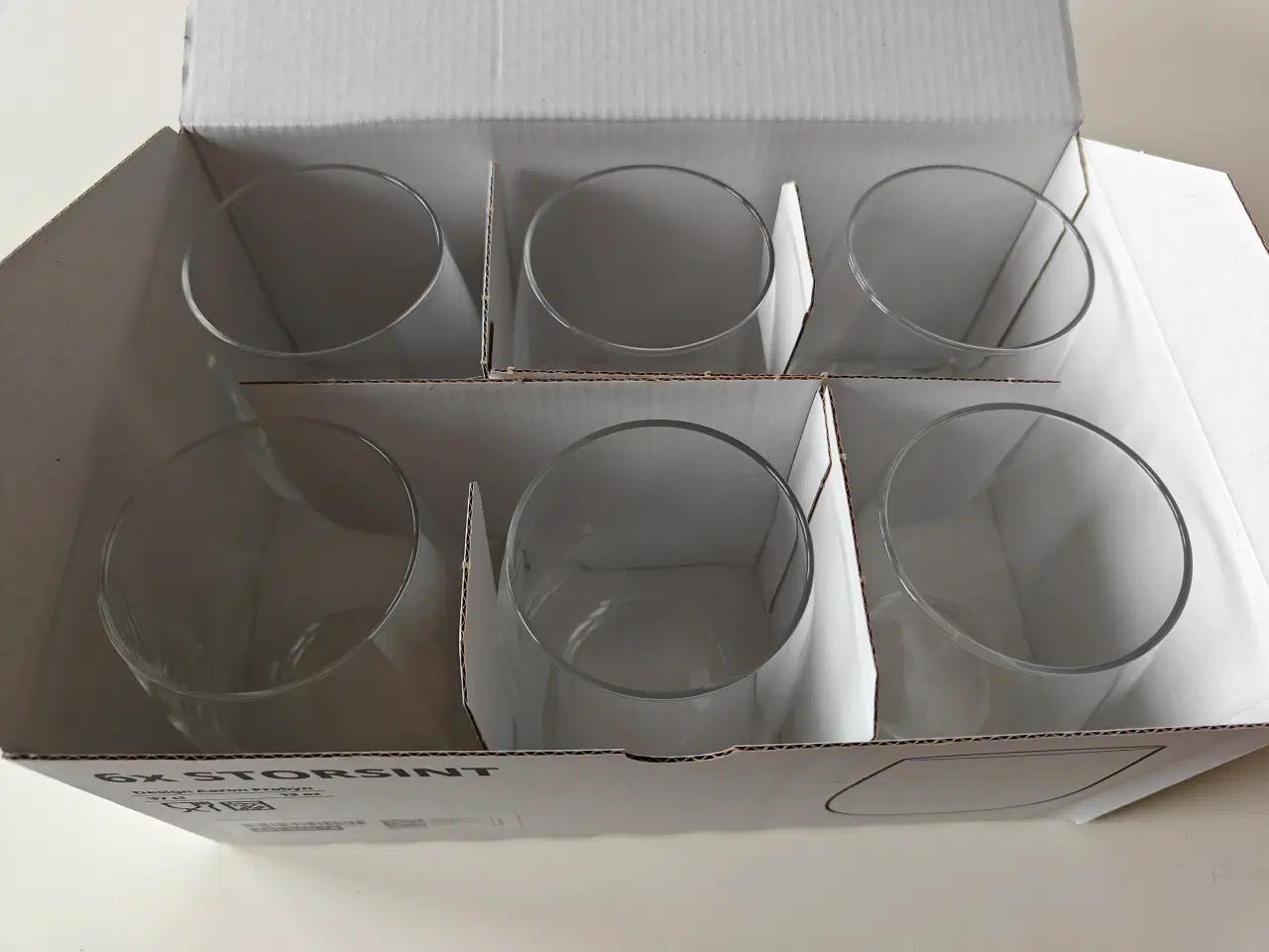 Billede 2 - Ikea STORSINT klart glas, 37 cl. nye