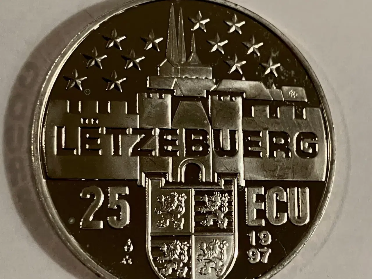 Billede 2 - 25 ECU Grand-Duc Adolphe - Luxembourg 1997