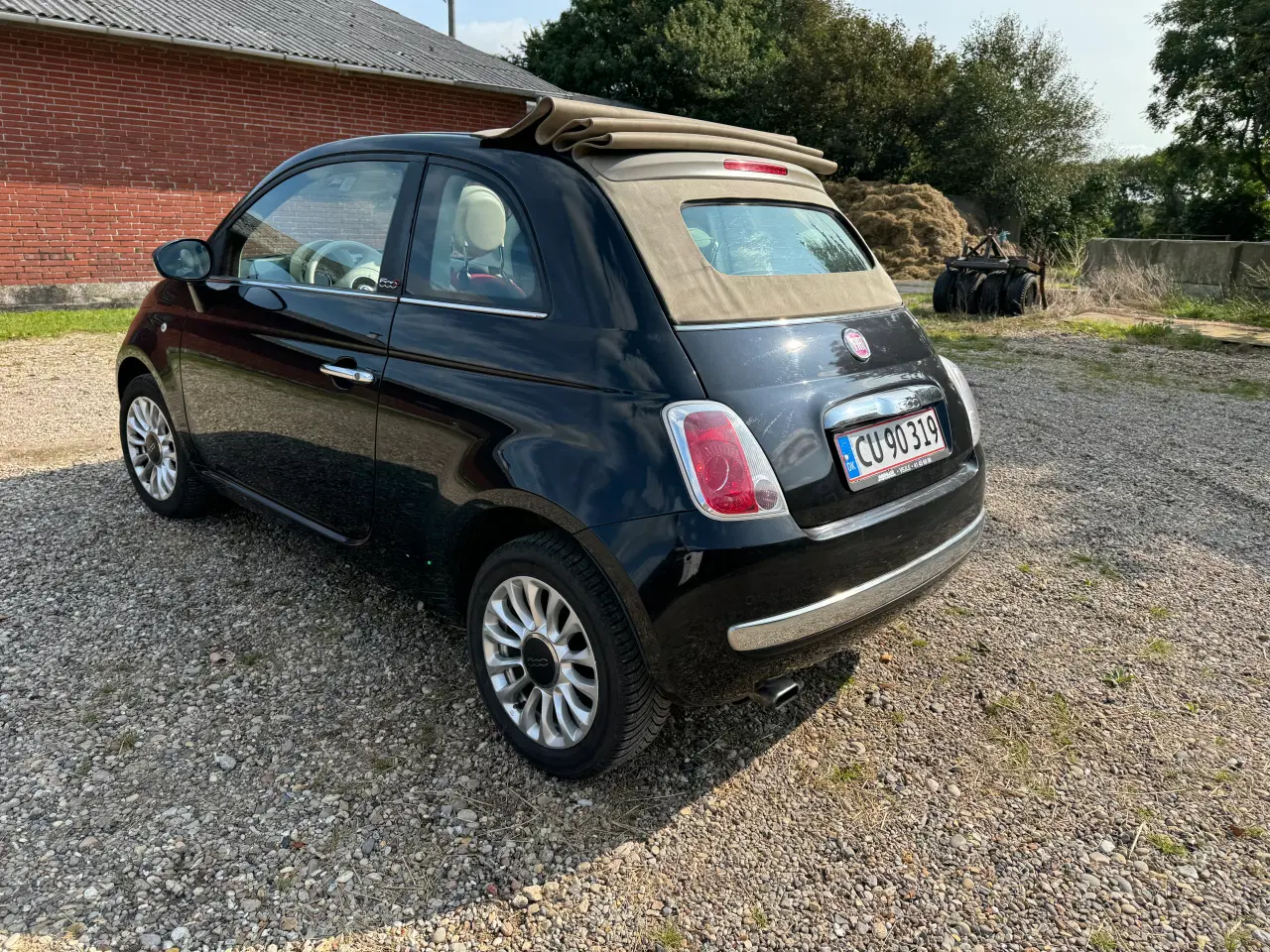 Billede 3 - NYSYNET FIAT 500C 1.2, LAV KM, FRA 2014