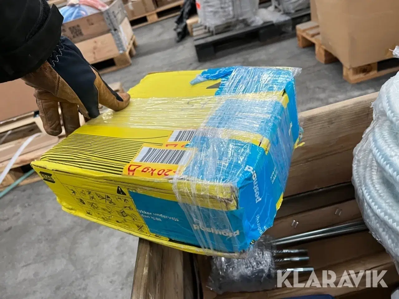 Billede 5 - Lot - unidrain, svejsetråd, kloakrør og øvrigt - 2 paller