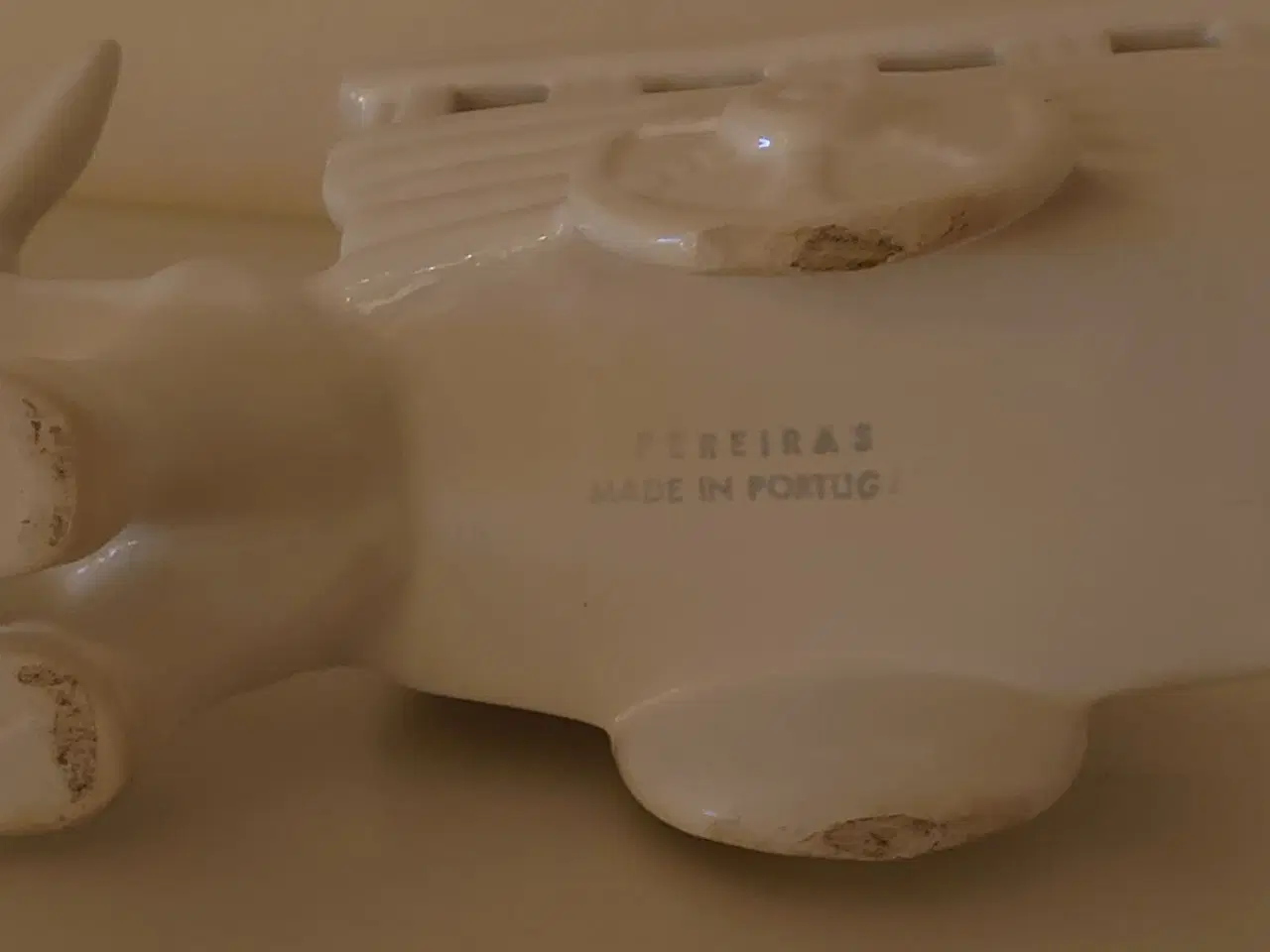 Billede 2 - Æsel med kærre fra Pereiras (Portugal) i porcelæn.