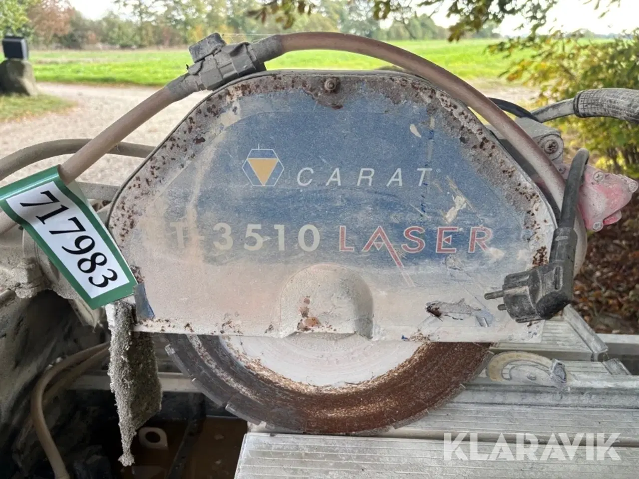 Billede 12 - Stenskæremaskine Carat T-3510 Laser inklusiv klinge