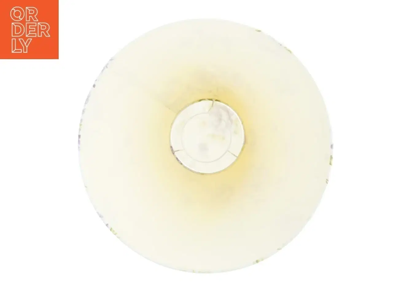 Billede 4 - Lampeskærm med blomstermønster (str. Diameter 43,5 cm h 24 cm)