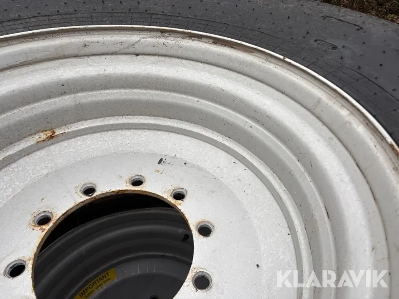 Billede 10 - Komplette hjul 2 styk Trelleborg Twin