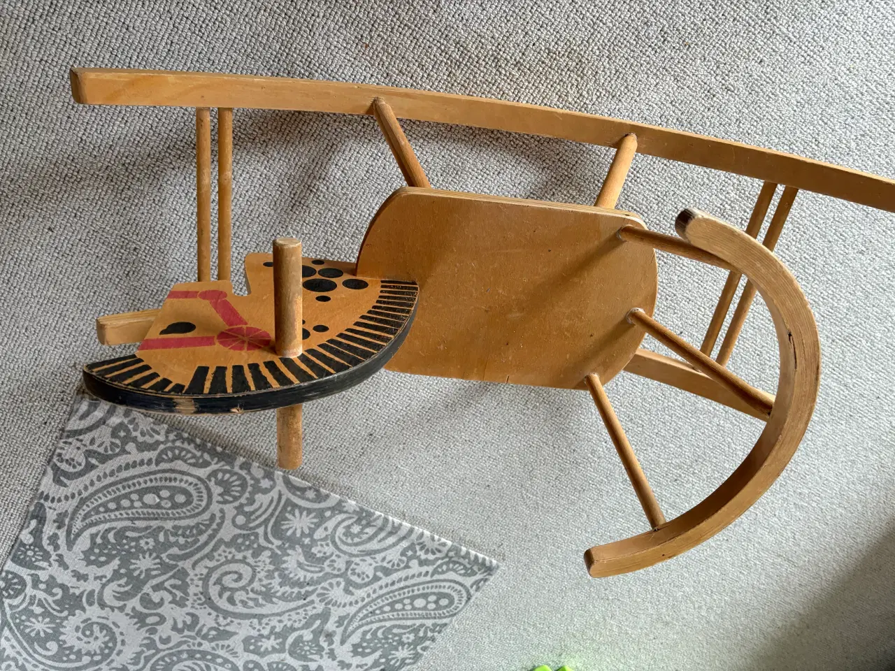 Billede 2 - Træ gyngehest fra 1976