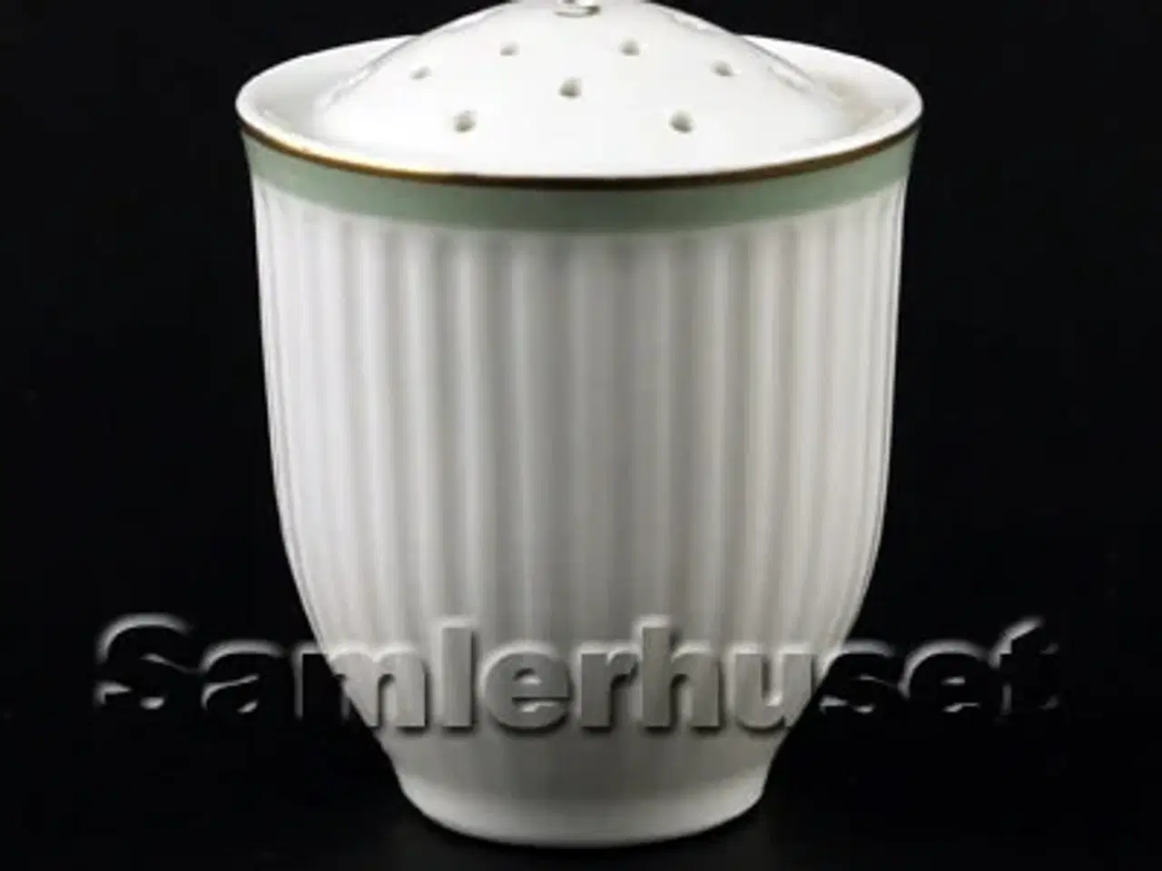 Billede 1 - Grøn Melodi Saltbøsse 6x5 cm.