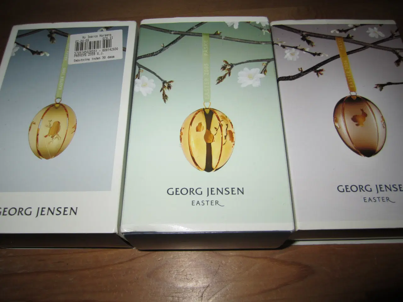 Billede 1 - Smukke GEORG JENSEN Påskeæg.