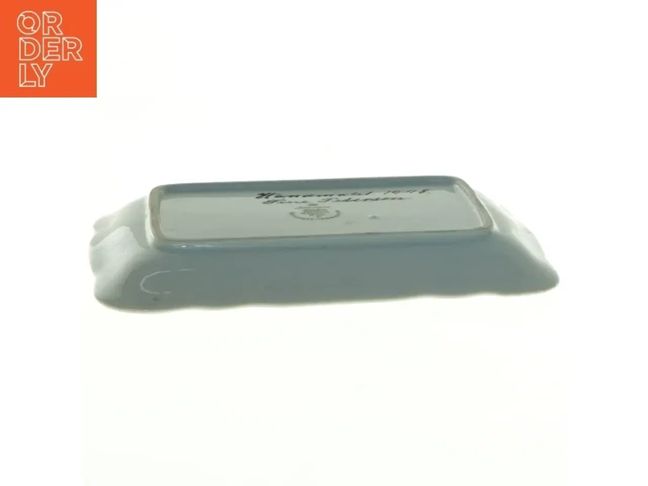 Billede 3 - Håndmalet porcelæn fad fra West Germany(str. 18 x 13 cm)