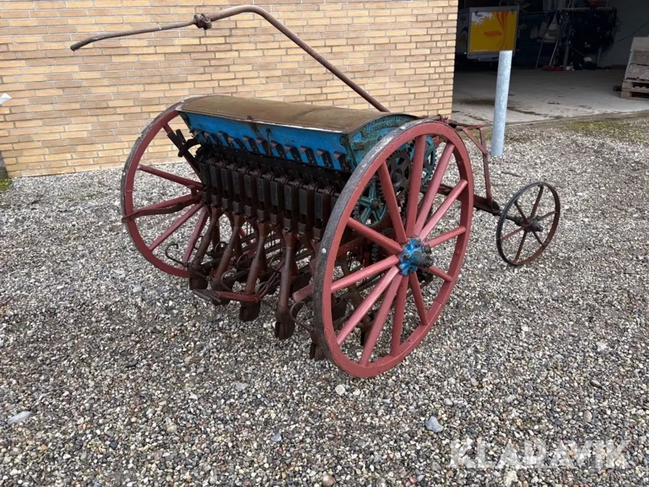 Billede 5 - Veteran såmaskine A.C. Rasmussen og Co Såmaskine til hest.