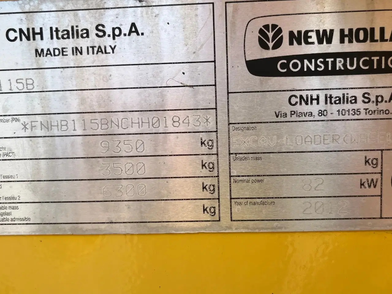 Billede 21 - New Holland B115 B Udskudsarm hurtigskifte mm.