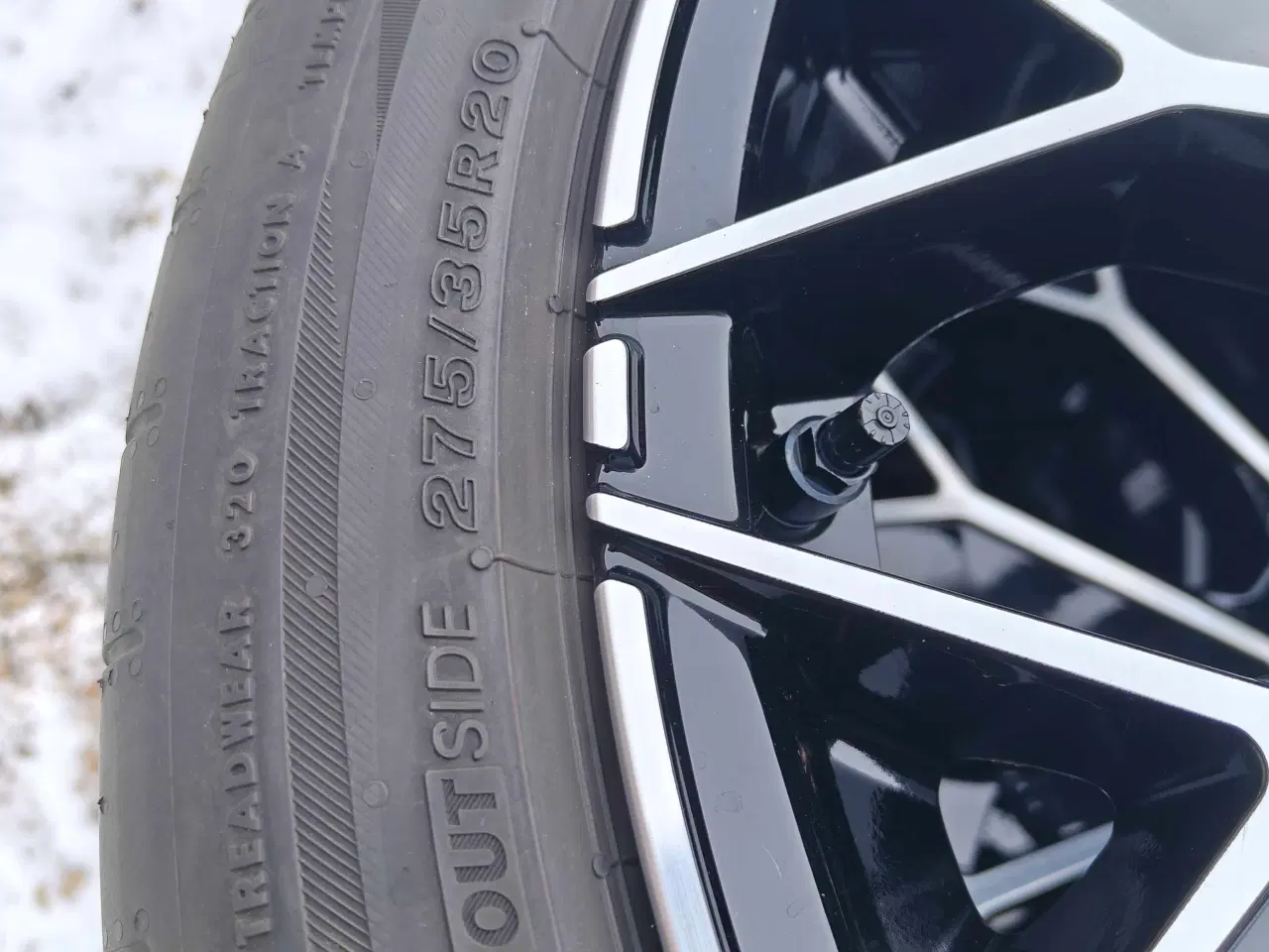 Billede 3 - 5x120 alufælge med sommerdæk 20"