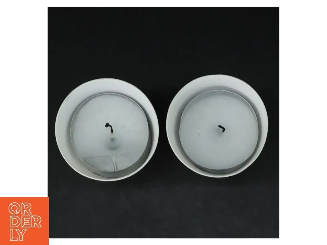 Billede 2 - Dekorative stearinlys med fuglemotiv (str. Ø. 7 cm)