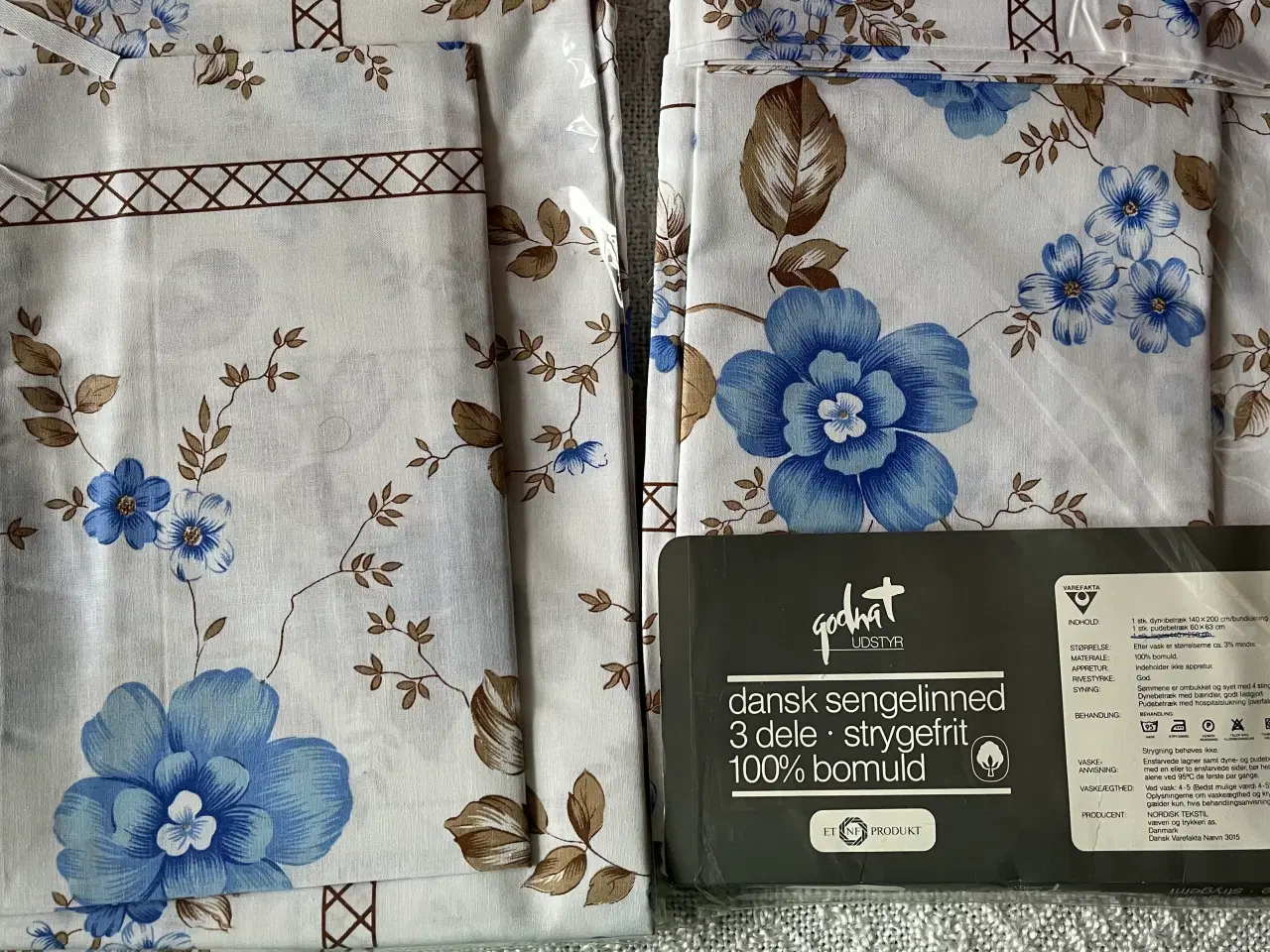 Billede 2 - Sengetøj - Blomstret